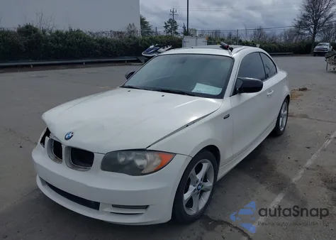 2011 BMW 128I z USA, uszkodzony, nr VIN WBAUP7C58BVP21229